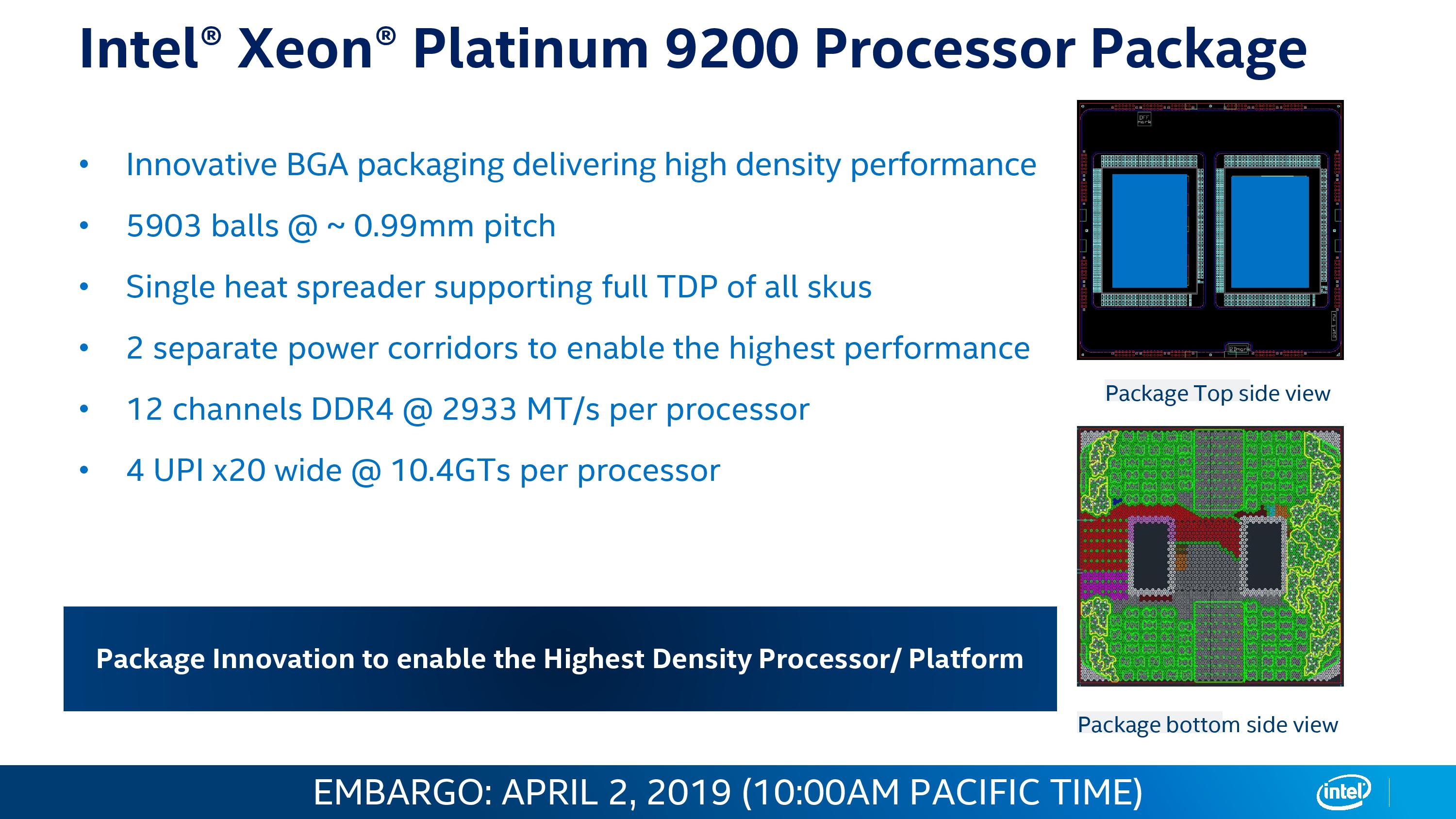 Hands On With The Core Xeon Platinum Cpu Intels Biggest Cpu